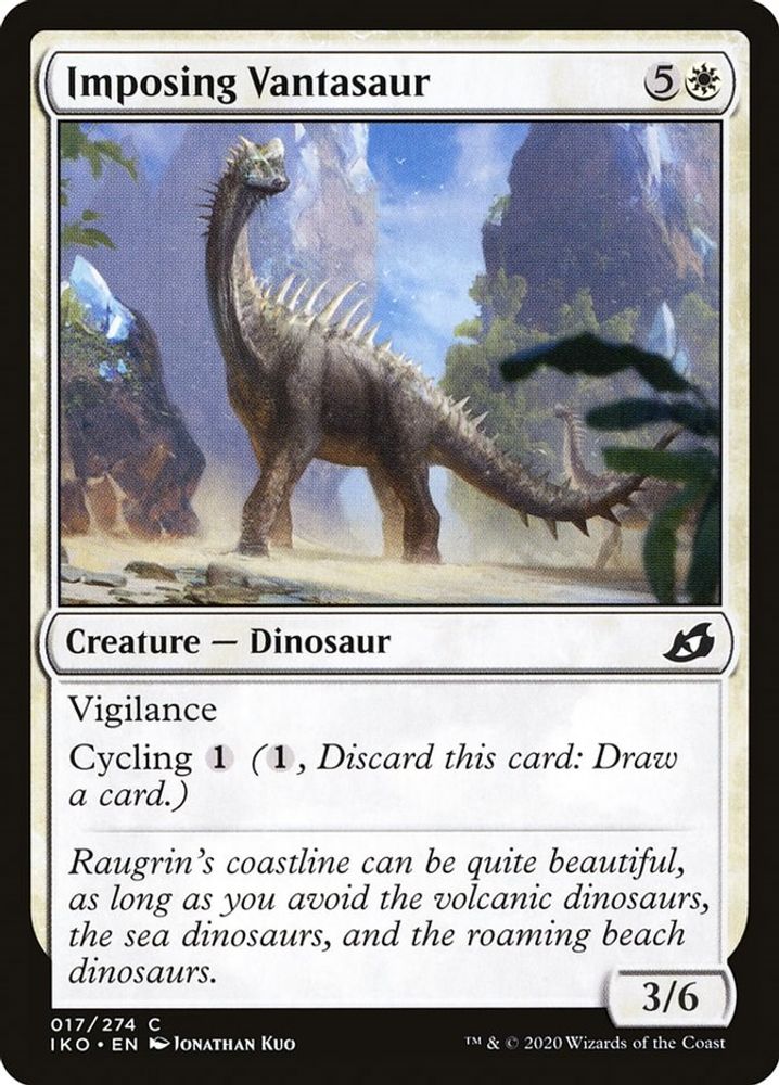 Imposing Vantasaur