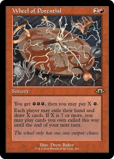 Wheel of Potential (Retro Frame) (Modern Horizons 3) Near Mint