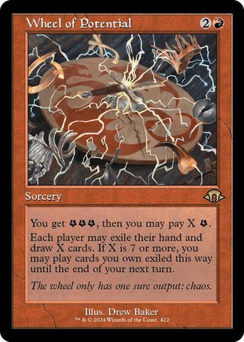 Wheel of Potential (Retro Frame) (Modern Horizons 3) Near Mint