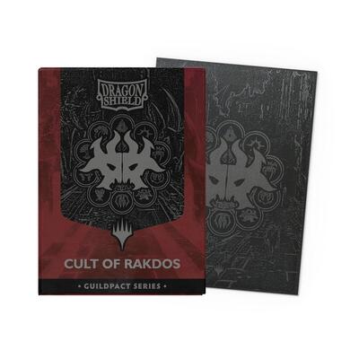 Dragon Shield Guildpact Series Dual Matte: Standard Art Sleeves Cult of Rakdos (100-Pack)