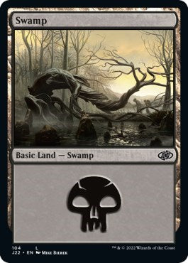 Swamp (104) (Jumpstart 2022) Near Mint