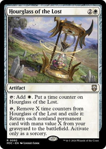 Hourglass of the Lost (Commander: Modern Horizons 3) Near Mint