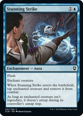 Stunning Strike (Commander Legends: Battle for Baldur's Gate) Near Mint Foil