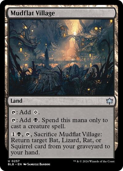 Mudflat Village (Bloomburrow) Near Mint