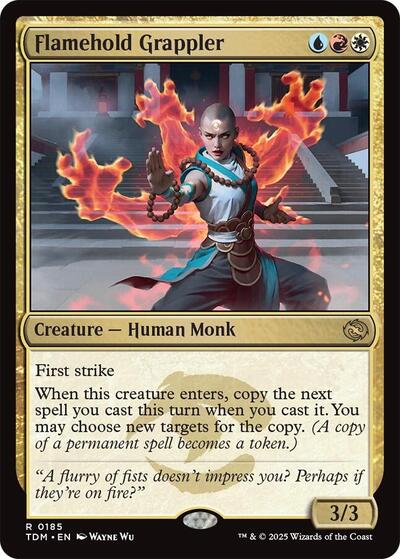 Flamehold Grappler (Tarkir: Dragonstorm) Near Mint