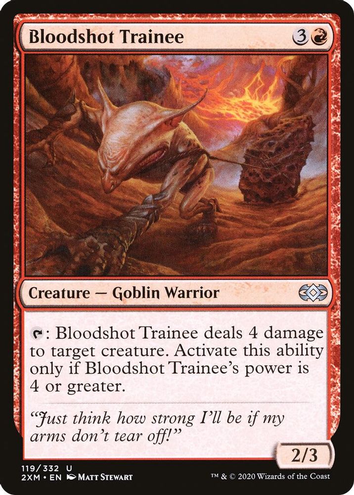 Bloodshot Trainee
