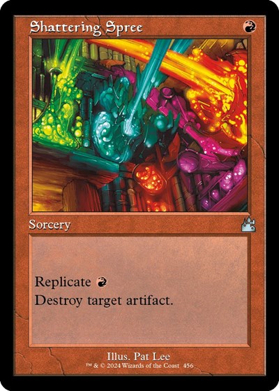 Shattering Spree (Retro Frame) (Ravnica Remastered) Near Mint