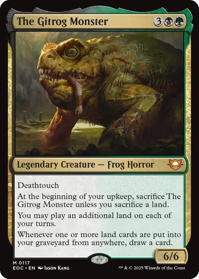 The Gitrog Monster (Commander: Edge of Eternities) Near Mint