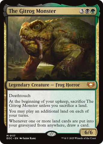 The Gitrog Monster (Commander: Edge of Eternities) Near Mint
