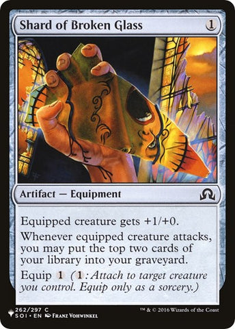 Shard of Broken Glass (The List) Near Mint