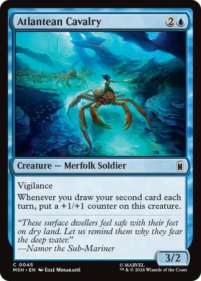 Atlantean Cavalry (Marvel Super Heroes) Near Mint Foil