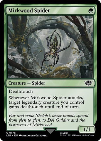 Mirkwood Spider (Universes Beyond: The Lord of the Rings: Tales of Middle-earth) Near Mint Foil