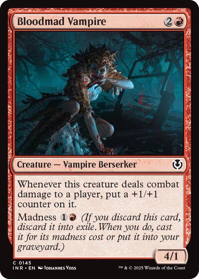 Bloodmad Vampire (Innistrad Remastered) Near Mint Foil