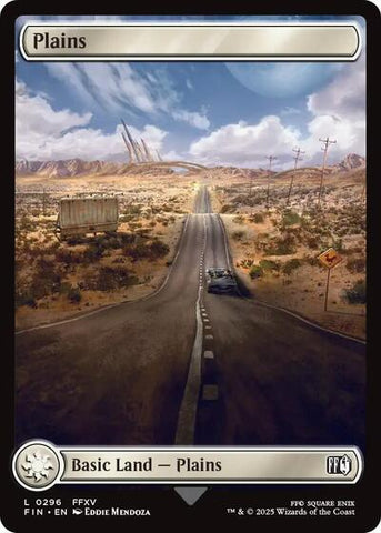 Plains (0296) (Universes Beyond: FINAL FANTASY) Near Mint Foil