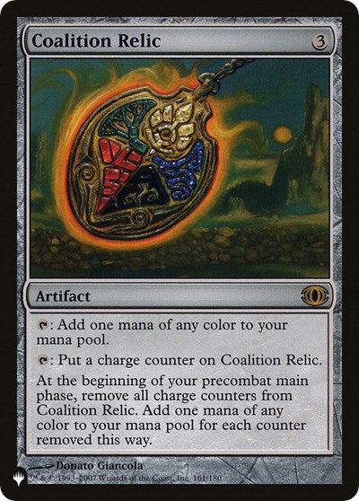 Coalition Relic (The List) Near Mint