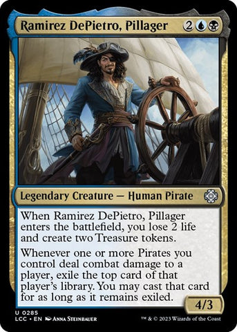Ramirez DePietro, Pillager (Commander: The Lost Caverns of Ixalan) Near Mint