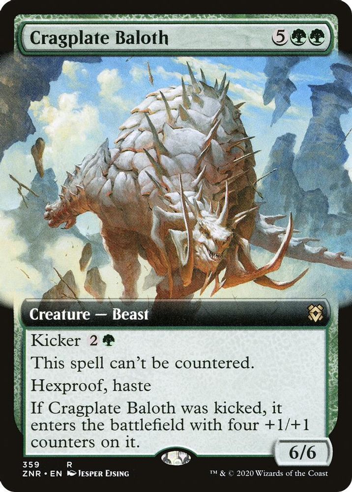 Cragplate Baloth (Extended Art)