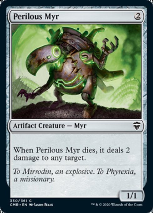 Perilous Myr (Commander Legends) Near Mint