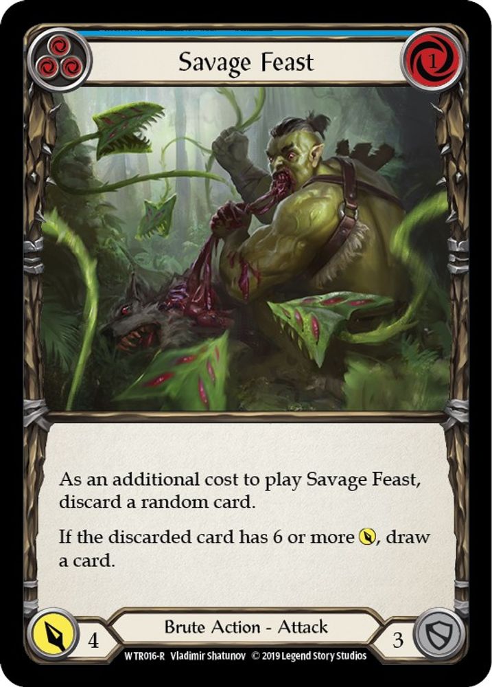 Savage Feast (Blue)