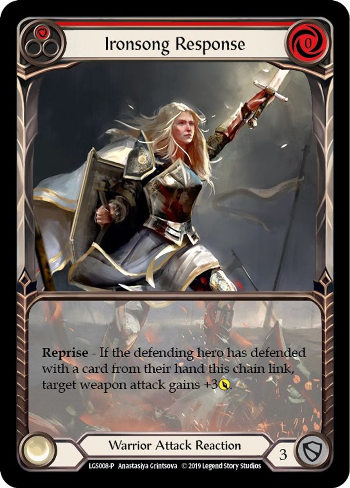 Ironsong Response (Red) - LGS008