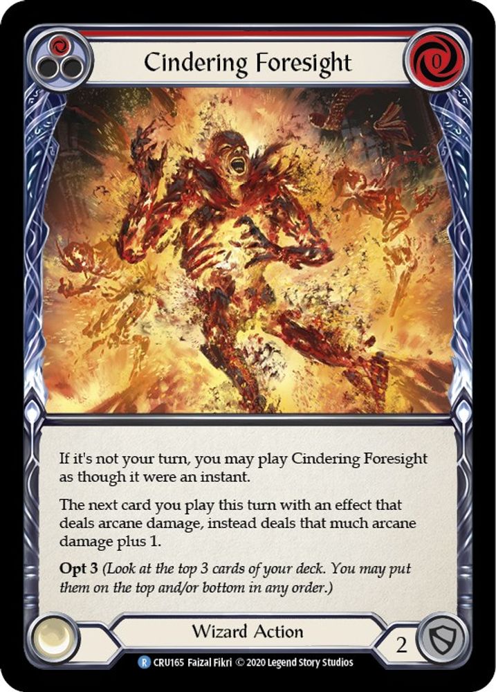 Cindering Foresight (Red)
