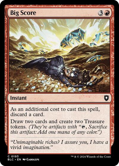 Big Score (Commander: Bloomburrow) Near Mint