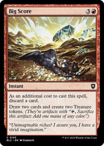 Big Score (Commander: Bloomburrow) Near Mint