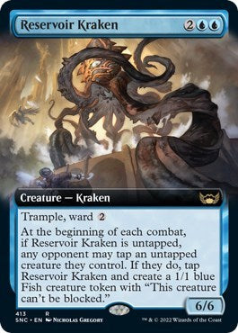 Reservoir Kraken (Extended Art) (Streets of New Capenna) Near Mint