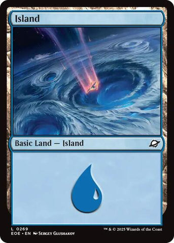 Island (0269) (Edge of Eternities) Near Mint