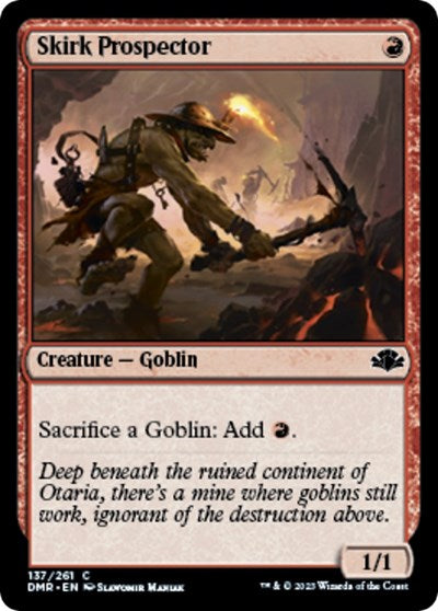 Skirk Prospector (Dominaria Remastered) Near Mint