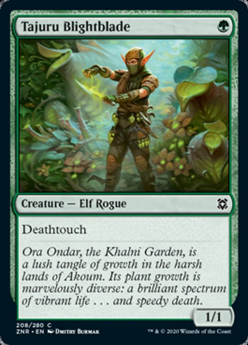 Tajuru Blightblade (Zendikar Rising) Near Mint