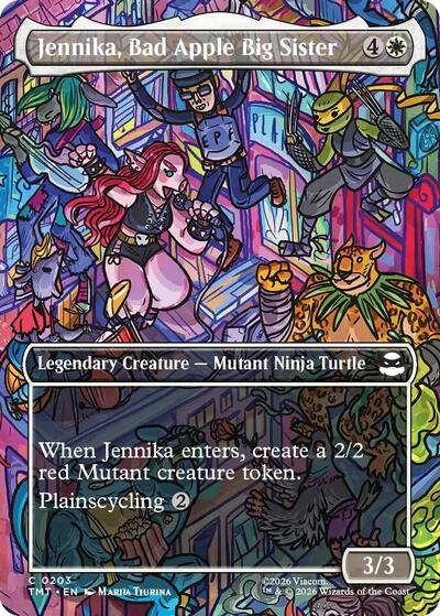 Jennika, Bad Apple Big Sister (Borderless) (Teenage Mutant Ninja Turtles) Near Mint