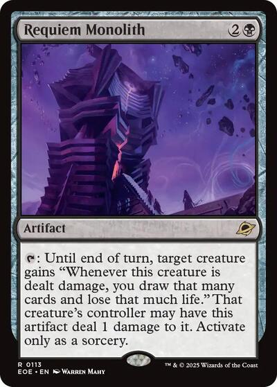 Requiem Monolith (Edge of Eternities) Near Mint