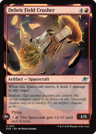 Debris Field Crusher (Edge of Eternities) Near Mint Foil