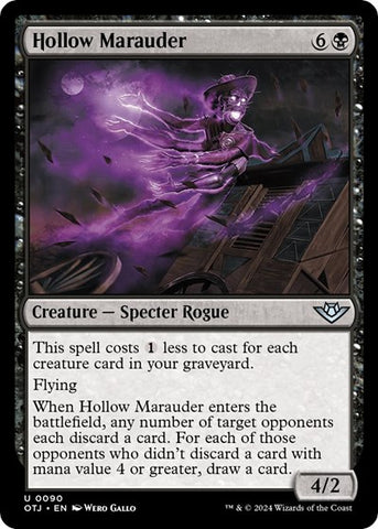 Hollow Marauder (Outlaws of Thunder Junction) Near Mint Foil