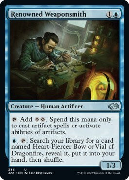 Renowned Weaponsmith (Jumpstart 2022) Near Mint