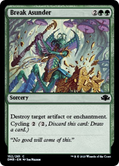 Break Asunder (Dominaria Remastered) Near Mint Foil