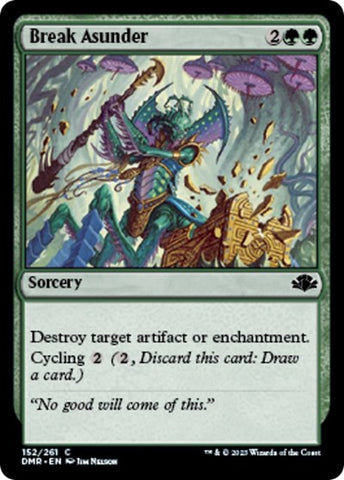 Break Asunder (Dominaria Remastered) Near Mint Foil