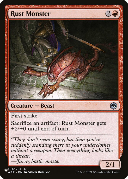 Rust Monster (The List) Near Mint