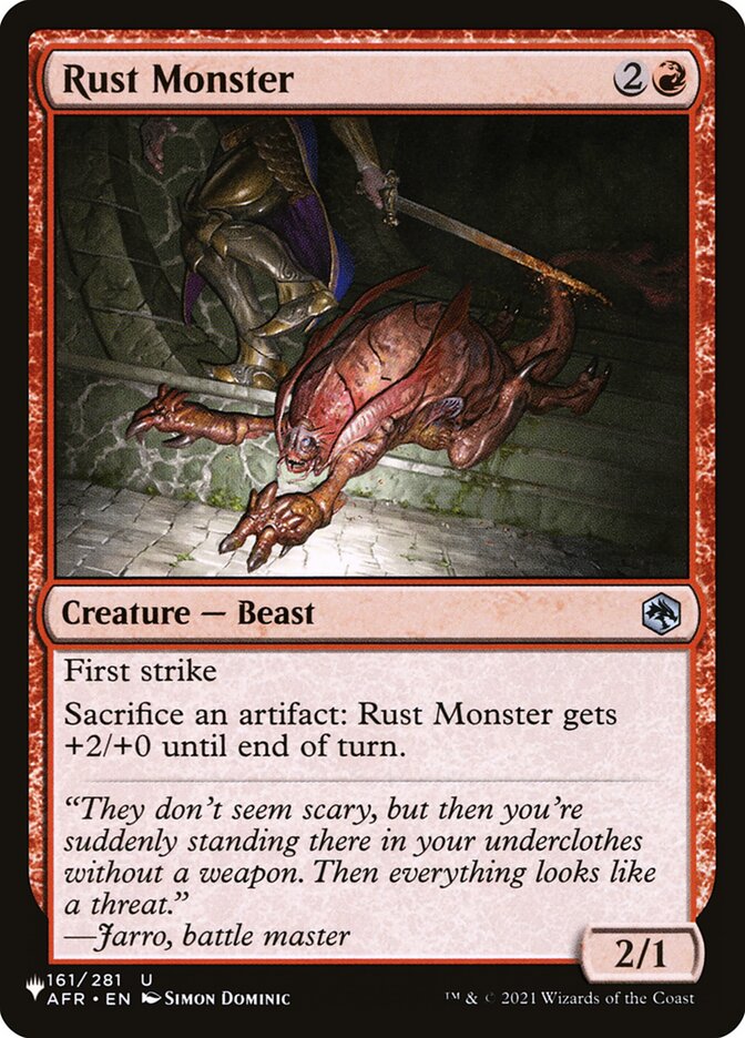 Rust Monster (The List) Near Mint
