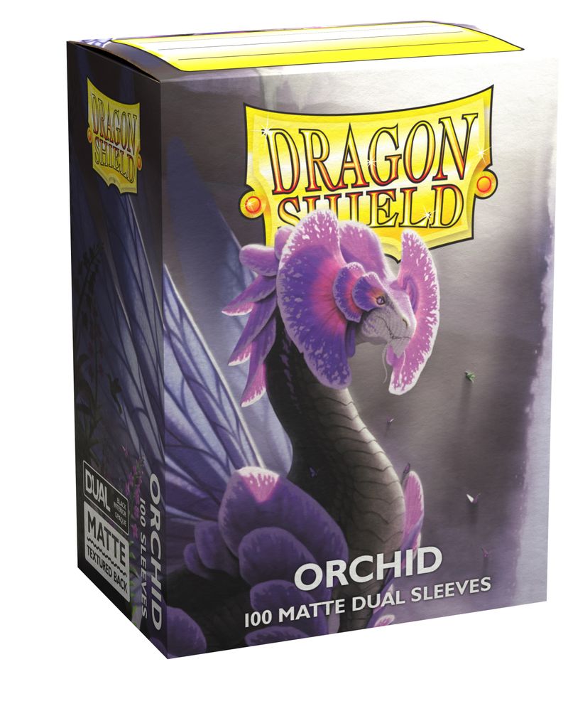 Dragon Shield Dual Matte Standard Sleeves - Orchid (100-Pack)