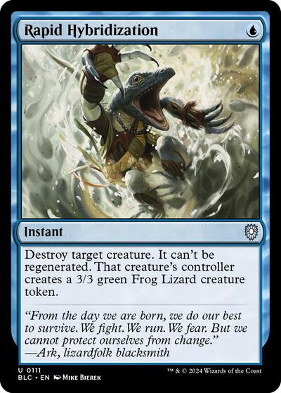Rapid Hybridization (Commander: Bloomburrow) Near Mint