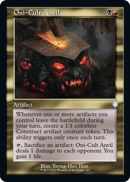 Oni-Cult Anvil (Commander: The Brothers' War) Near Mint
