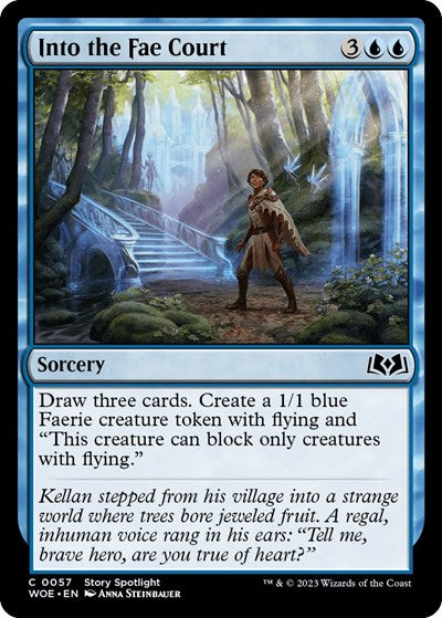 Into the Fae Court (Wilds of Eldraine) Near Mint Foil