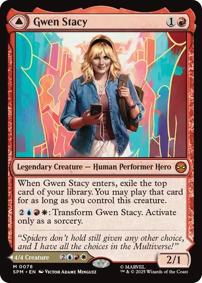 Gwen Stacy (Marvel's Spider-Man) Near Mint