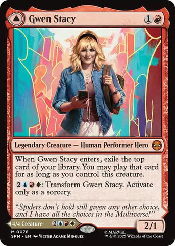 Gwen Stacy (Marvel's Spider-Man) Near Mint