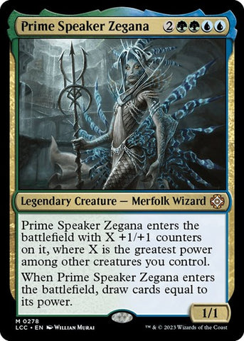 Prime Speaker Zegana (Commander: The Lost Caverns of Ixalan) Near Mint