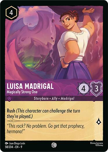 Luisa Madrigal - Magically Strong One (Fabled) Near Mint Cold Foil
