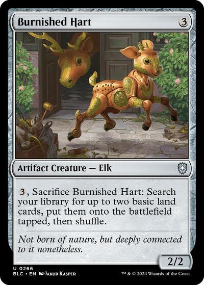 Burnished Hart (Commander: Bloomburrow) Near Mint