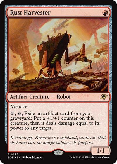 Rust Harvester (Edge of Eternities) Near Mint Foil